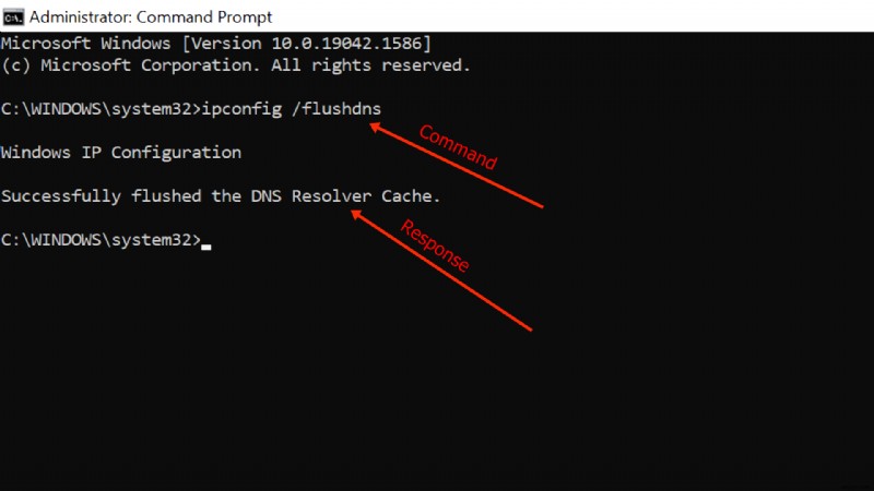 flushdns – Windows ipconfig /flushdns コマンドで DNS をフラッシュする方法 