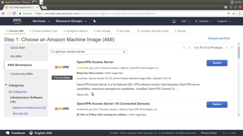 OpenVPN を使用してプライベート AWS リソースに安全にアクセスする方法 