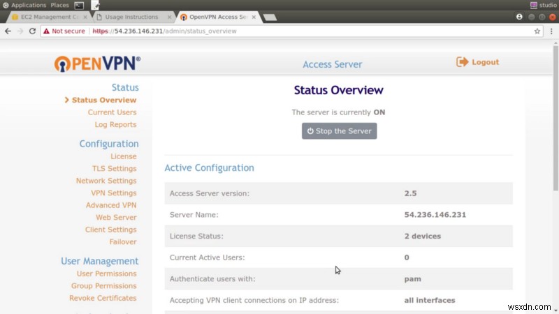 OpenVPN を使用してプライベート AWS リソースに安全にアクセスする方法 