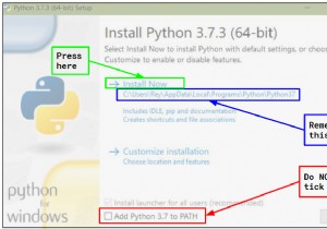Virtualenv を使用して Windows に複数の Python バージョンをインストールする 