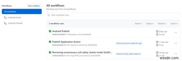 GitHub アクションを使用して Android アプリ開発を自動化する方法 