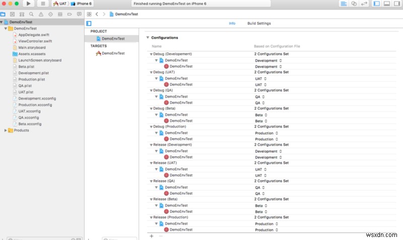 iOS プロジェクトのさまざまな環境と構成を管理する方法