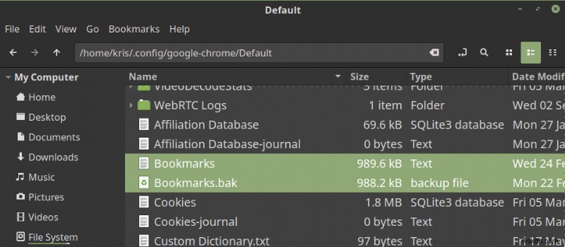 Chromeブックマーク–ブックマークを削除または回復する方法 