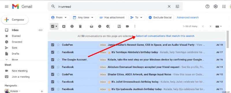 Gmail でメールを一括削除する方法 – 複数のメール メッセージを削除する 