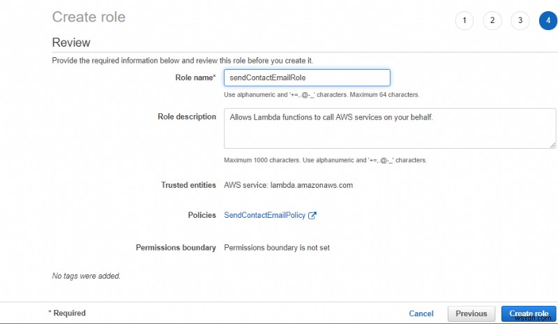 サイトから E メールを受信する方法 お問い合わせフォーム AWS SES、Lambda、および API Gateway を使用する 