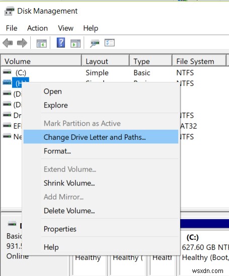2 つの方法を使用して Windows 10 でドライブ文字を追加、削除、または変更する方法