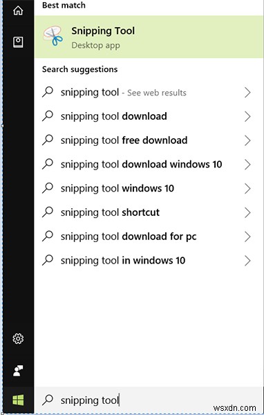 Windows 10 PC で Snipping Tool を起動する 6 つの方法