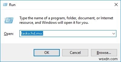 Windows 10 でタスク スケジューラを開いてスケジュールされたタスクを作成する方法