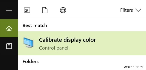 Windows 10 でカラー キャリブレーションを起動してカラー キャリブレーションを実行する 3 つの方法