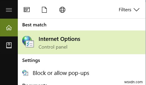 Windows 10 でインターネット オプションを開く 5 つの簡単な方法
