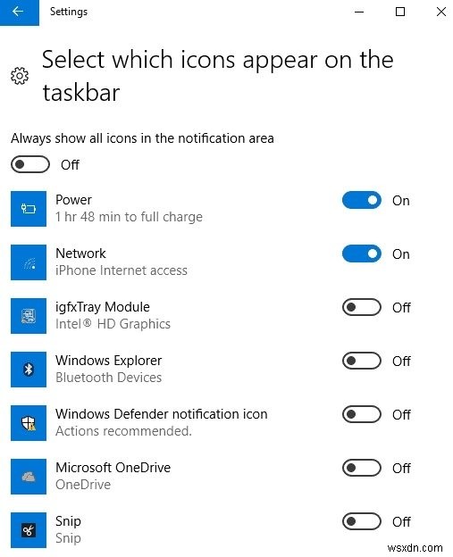 Windows 10 でタスクバーを自動的に非表示にする方法