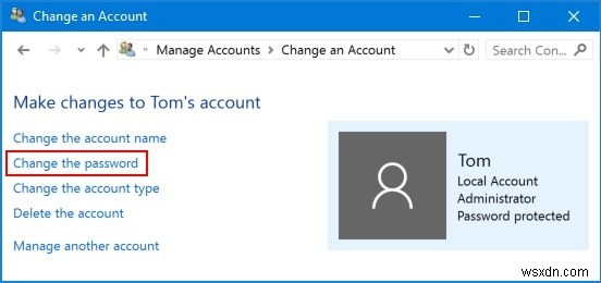 Windows 10 でパスワードを変更する 6 つの簡単な方法