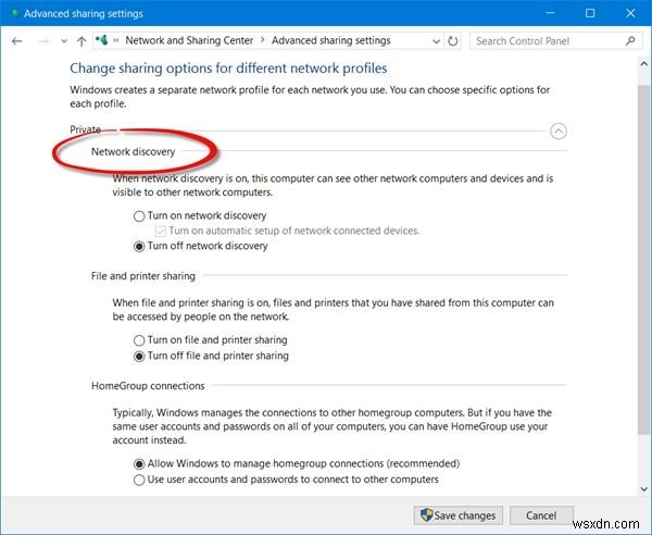 Windows 10 でネットワーク探索をオンまたはオフにする 3 つの簡単な方法