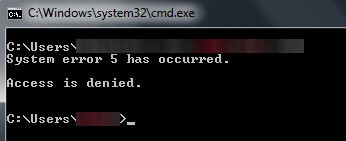 システム エラーの解決に役立つ 3 つの方法 Windows 10/8/7 でエラー 5 が発生しました