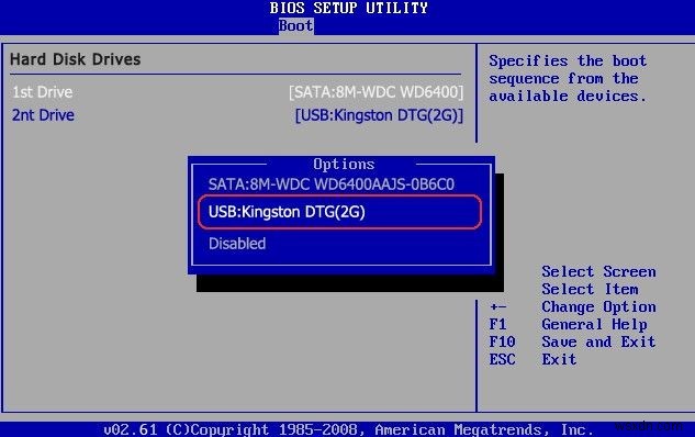 USB から Windows 10 を起動する方法