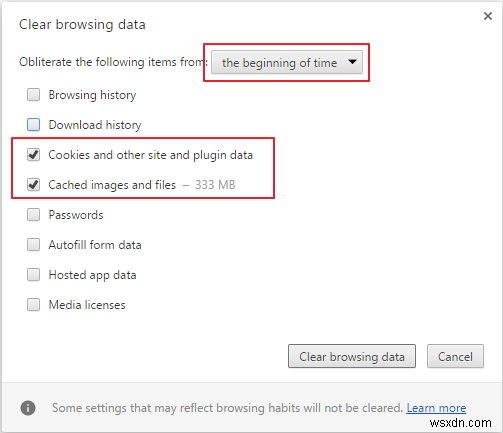 Windows 10 の Chrome で Cookie とキャッシュを最速で消去する方法