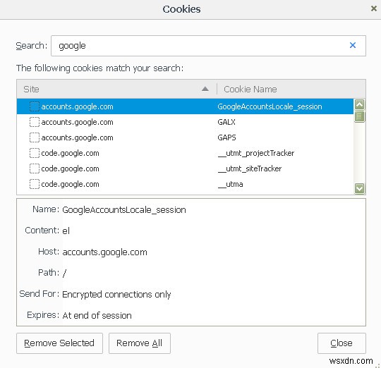 Windows 10 の Firefox で Cookie を簡単にクリアする方法
