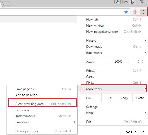 Windows 10 の Chrome で Cookie とキャッシュを最速で消去する方法