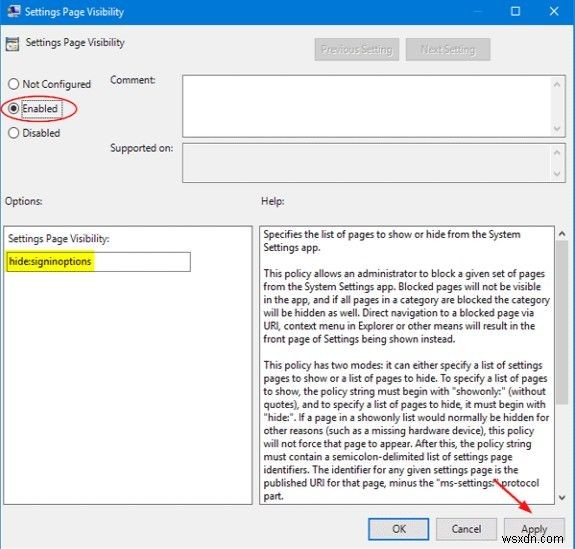Windows 10 の設定でページを表示または非表示にする 2 つの方法