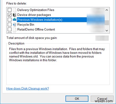 Windows 10 で Windows.old フォルダーを削除する方法
