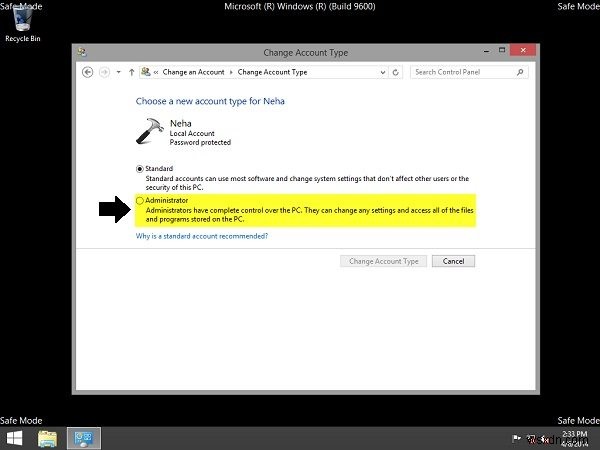Windows 10/8.1/8/7 で管理者権限を失った場合の対処法