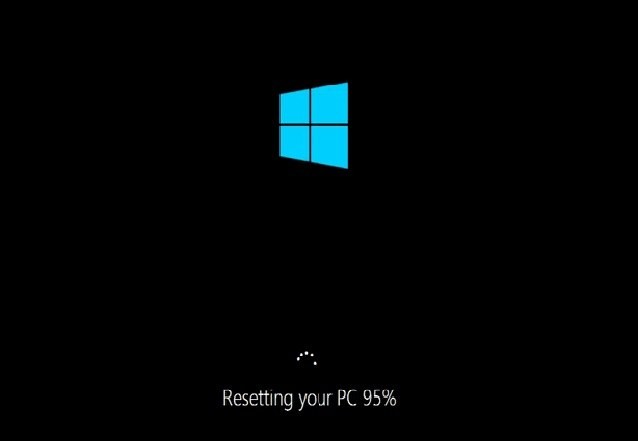 Windows 10 を出荷時の設定にリセットする簡単な手順