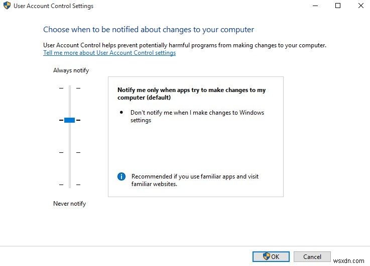 [解決済み]組み込みの管理者アカウントを使用して Windows 10 Edge を開くことができない