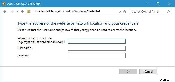 Windows 10 でネットワーク資格情報を入力する際の問題を解決する 4 つの方法