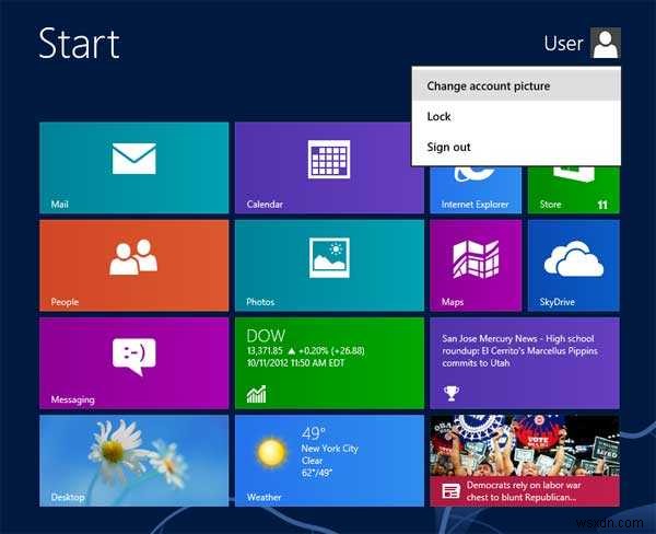 Windows 8 /8.1 でアカウントの画像を変更するための上位 2 つのオプション