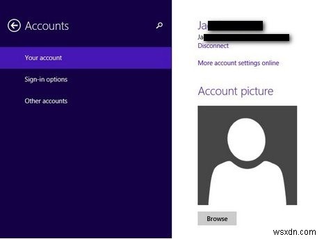 Windows 8.1/8 で Microsoft アカウントに関連付ける電子メール アドレスを変更する方法