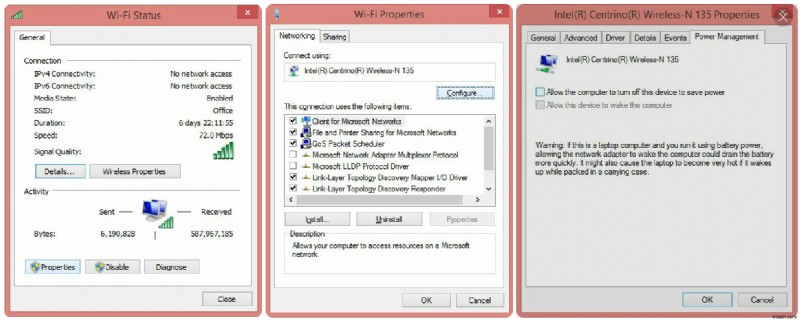 Windows 8.1/8 の Wi-Fi でインターネット アクセスが制限されているか、またはまったくアクセスされていませんか?それを修正する方法? 