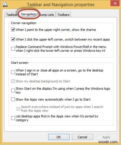 Windows 8.1 でスタート画面ではなくデスクトップ モードで起動する方法
