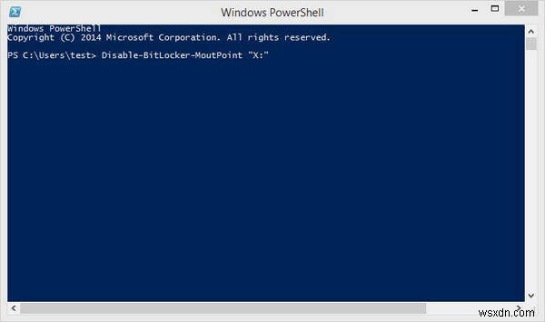 Windows 8.1/8 で BitLocker を無効にする方法