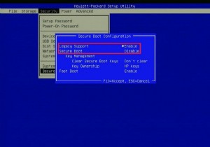 UEFI ブート モードの Windows 8 PC の管理者パスワードを忘れた