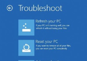 Windows 8 の高度な起動オプションに関する 3 つの一般的な質問