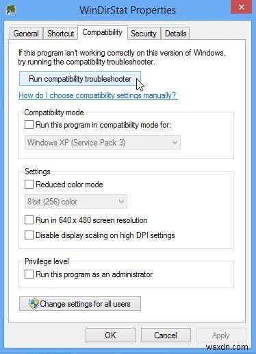 Windows 8 で古いソフトウェアを実行する方法