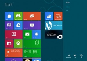 Windows 8 で Microsoft アカウントとローカル アカウントを切り替える