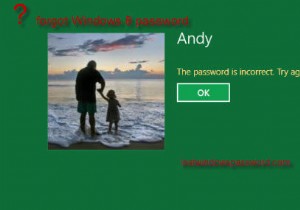 Windows 8 のパスワードを忘れた場合の創造的なアイデアとヒントを得る
