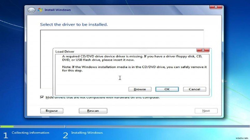 Windows 7 のインストールでハード ドライブが認識されない原因と解決策