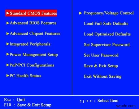 Windows 7 で BIOS 設定を入力する方法