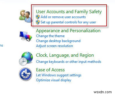 Windows 7 のパスワードを変更する方法