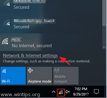 修正:WiFi は接続されているがインターネットがない (Windows 10/8/7)