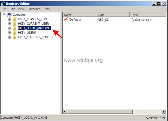 レジストリを使用して管理者をオフラインで有効にする方法 (Windows 10、8、7、Vista)。