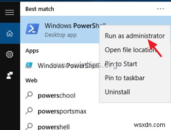 Windows 10、8.1、8 にインストールされているすべてのアプリとパッケージを PowerShell から表示する方法。