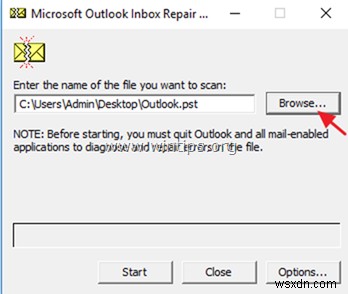 修正:Outlook ファイルへのアクセスが拒否され、PST ファイルを開けない、または PST ファイルをインポートできない (解決済み)