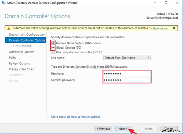 Active Directory Server 2003 を Active Directory Server 2016 に段階的に移行する方法