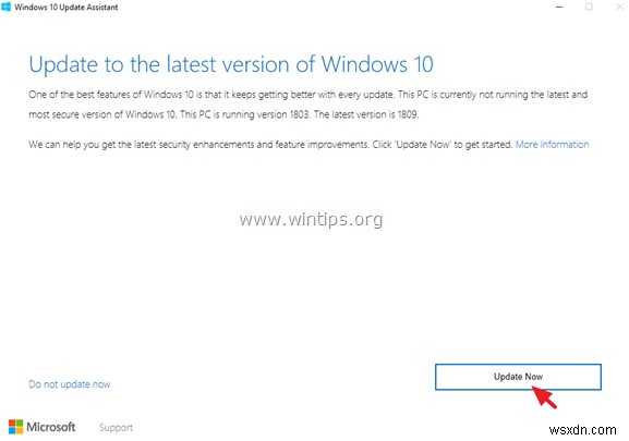 修正:Windows 10 Update 1809 のインストールに失敗する (解決済み)