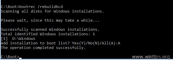 Windows 10/8/8.1 で BSOD エラー 0x000000f が見つからないブート構成データを修正