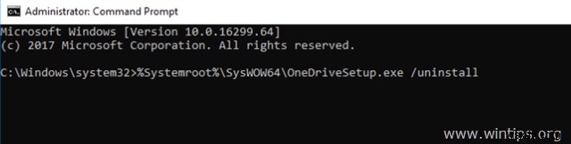 Windows 10/8/7 OS で OneDrive を無効化、アンインストール、またはインストールする方法。