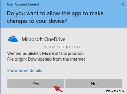 Windows 10/8/7 OS で OneDrive を無効化、アンインストール、またはインストールする方法。